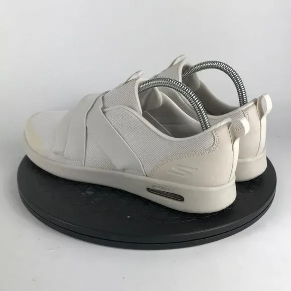 Skechers Go Step Air Athletic Running Shoes Slip On White 136282 Womens Size 9.5 - Picture 7 of 12